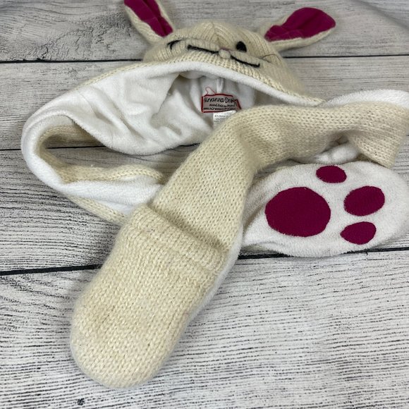 Nirvana Designs Bunny Hatscarf Small 1-4 YO - Picture 5 of 13